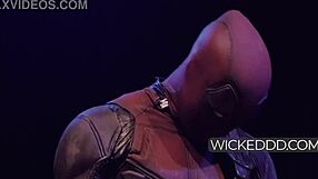 mr pool whips out dick for super fan blowjob