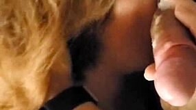 Milf Feels Intense Pleasure Sucking Step Cock Deeply