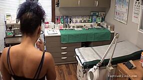 Latina patient in bondage: The hospital experiment with doctor of Phoenix Rose