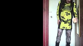 mark wright explores his bisexual desires in crossdressing anal scenes