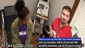 Doctor Tampa gives Lotus Lain wild wand orgasms, wow! 😍