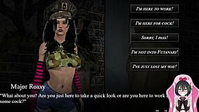 Femboy explores femdom city in episode one.