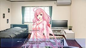 Akumeru Family - Yunagi Route Part 3 - Sucking Off Stepbrother Crush