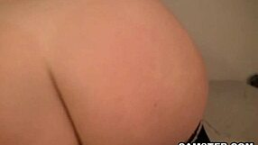 Lesbians with big ass & tits share strap on on webcam