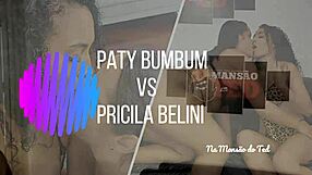 felt chemistry with priscila belini's pussy at ted's mansion