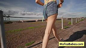 Wow, blonde slut Sahara Skye craves Charles Dera's hard cock! She sucks it wild in the car.