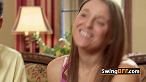 When a senior couple agrees to the rules of the swinging house