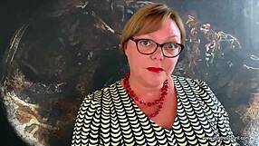 Dominatrix Mistress April Punishes Birthday Boy With Humiliation, Caning, And Hard Fucking!