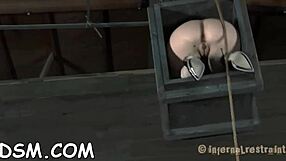 sloppy blowjob and rough fucking in bdsm session