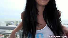 real 18yo teen plowed hard by thick cock in wild first ride. is this too much for her?