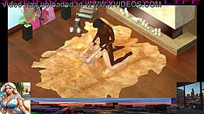 Blonde In Jonnystone City Life Gets Monster Cock In Interracial Hentai