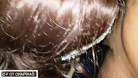 Chapina with big ass enjoys beach, beers, and dirty sex.