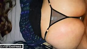 Chapina with big ass enjoys beach, beers, and dirty sex.