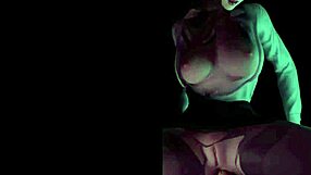 I get bent over for that monster cock in hentai 3d