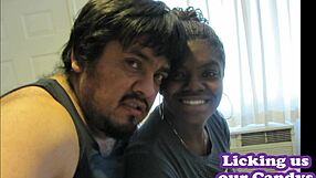 We fuck my black girl and me in amateur vagina scene