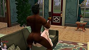 gay threesome with big cock assfucking