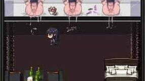 In a room, cute anime girls become living fleshlights