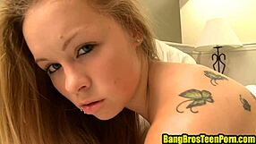 Payton preslee crashes on stepsister's monster cock