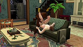 gay threesome with big cock assfucking