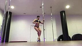 Doris Arnold Performs Erotic Striptease And Dancing In Usa With Clothes Ripped