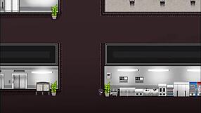 In a room, cute anime girls become living fleshlights