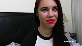 Brooklyn rose confronts her cheating boyfriend with a big cock