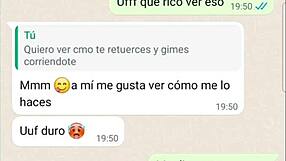 hablando con mi novia despues de cojer