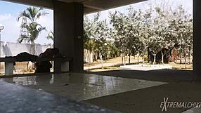 Twinks Fuck Hard Near Football Field With Friends!