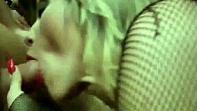 Horny milf in sexy lingerie gets hard anal fuck