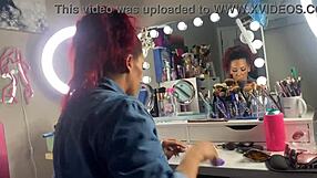 Hotwife Brooke Blaze Sucks Big Black Cock Bunny Style