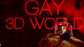 Gay men enjoying their warm room enclosed session
