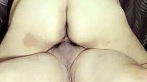 mexican girl rides small dick to two orgasms!