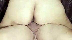 mexican girl rides small dick to two orgasms!