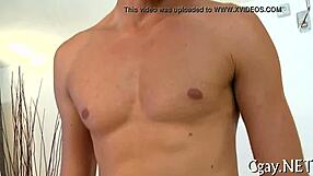 Homosexual Couple Sharing an Intimate Kiss in Video