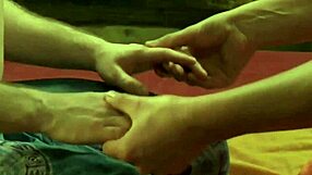 partner learning how to relax him with gentle methods