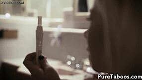 Smalltits Stepteen Seduces Sapphic Stepmommy Outdoors