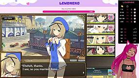 This lewdneko streams Hentai game Evenicle Part 9