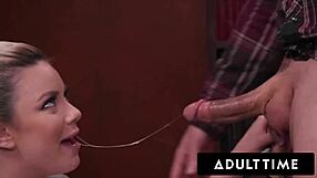 Hey, college boys gangbang heather honey in public library