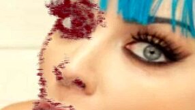 Beautiful MILF Blows Monster Cock in Dark Hentai Drawing