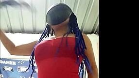 Ebony Girl Sends Homemade Porn To Stepbrother