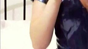 We slipped into those PVC panties you love.