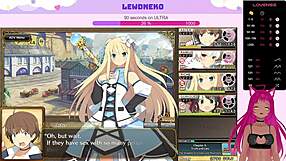 Vtuber Lewdneko's Playful Session In Evenicle Part 9