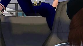 Japanese Train Handjob Sparks Wild Cum Explosion