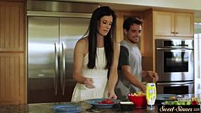 Amazing milf pounded by her horny stepson