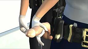 Japanese Train Handjob Sparks Wild Cum Explosion