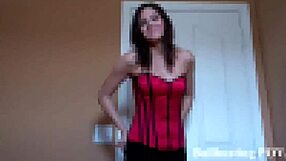 In this femdom humiliation, we take turns busting your balls with intense force.