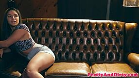 Tricked actress gets railed rough until she's cumsprayed everywhere.