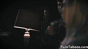 Smalltits Stepteen Seduces Sapphic Stepmommy Outdoors