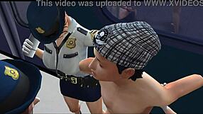 Japanese Train Handjob Sparks Wild Cum Explosion