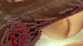 Beautiful MILF Blows Monster Cock in Dark Hentai Drawing